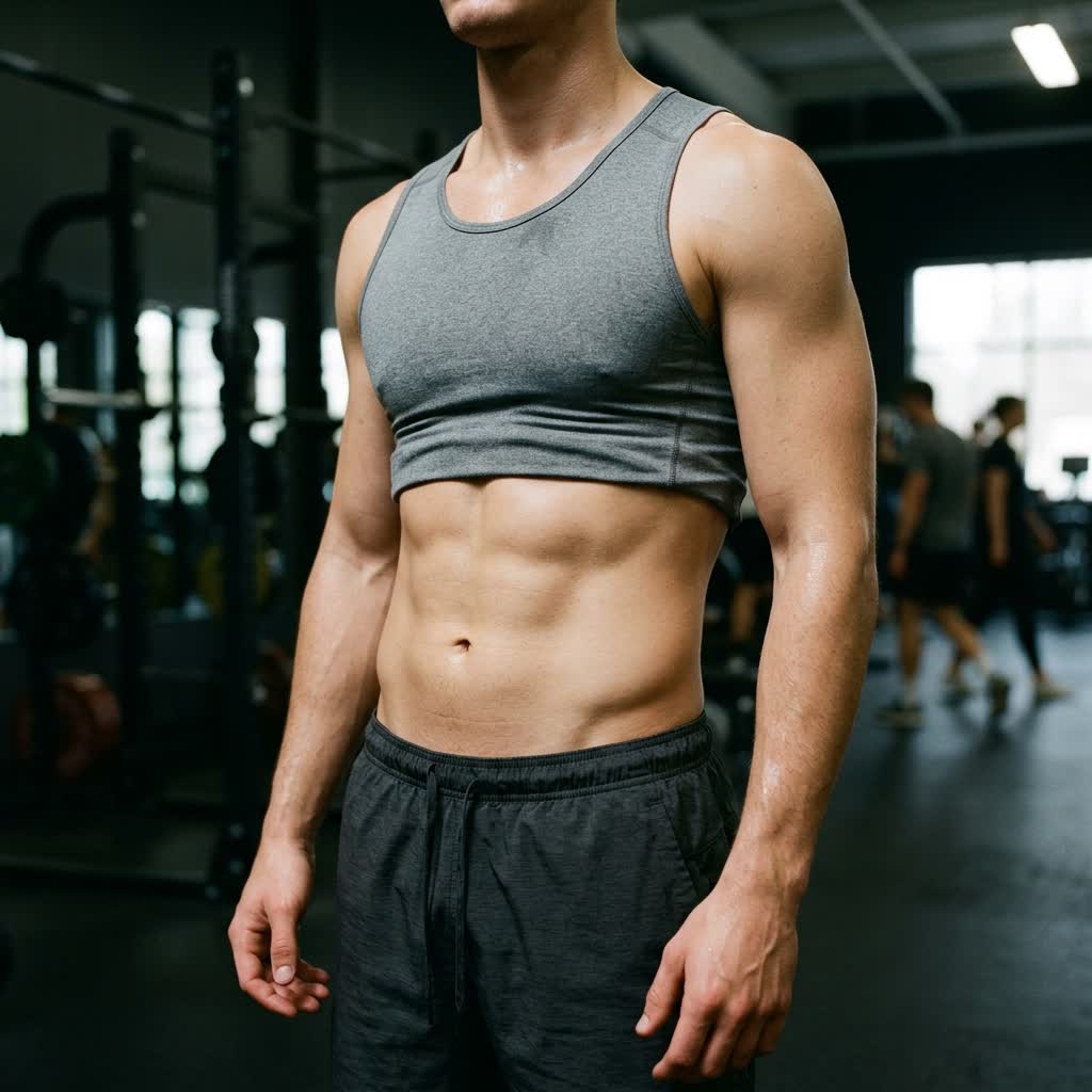 Abdomen tonique, perte de graisse abdominale
